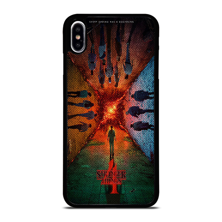 STRANGER THINGS 4 iPhone XS Max Case Cover