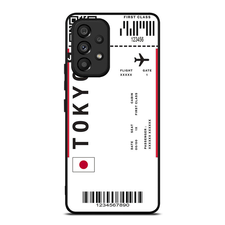 FLIGHT TICKETS JAPAN Samsung Galaxy A53 Case Cover