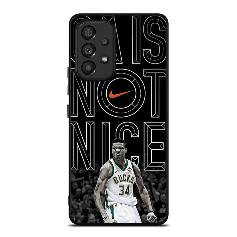 GIANNIS ANTETOKOUNMPO BUCKS Samsung Galaxy A53 Case Cover