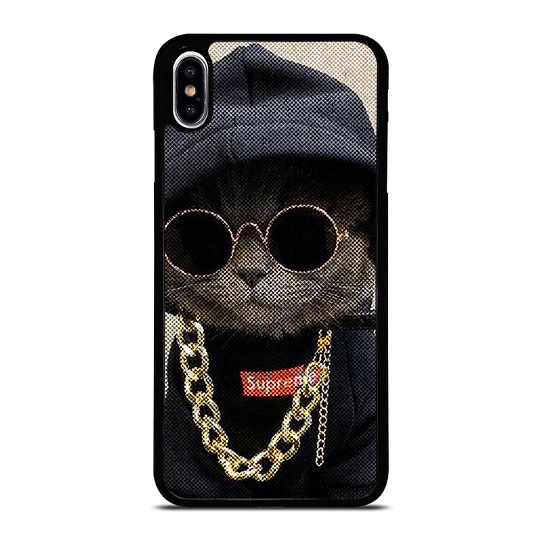 SUPREME SWAG CAT iPhone XS Max Case Cover