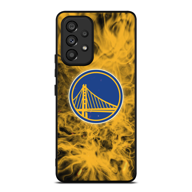 GOLDEN STATE WARRIORS BASKETBALL NBA FIRE Samsung Galaxy A53 Case Cover