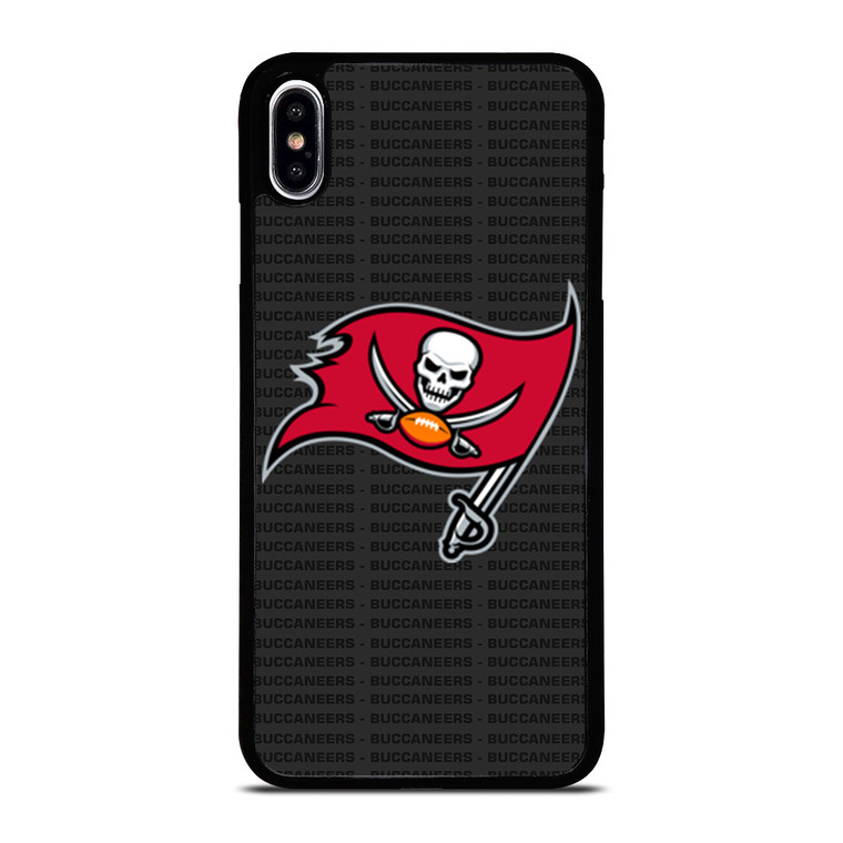 TAMPA BAY BUCCANEERS FOOTBALL TEXT iPhone XS Max Case Cover