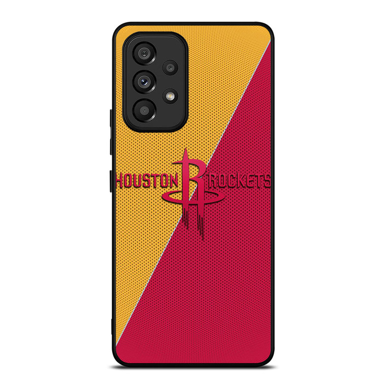 HOUSTON ROCKETS NBA BASKETBALL LOGO Samsung Galaxy A53 Case Cover