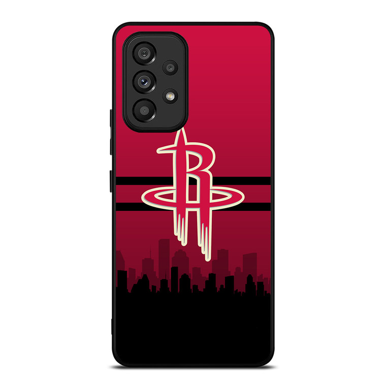 HOUSTON ROCKETS NBA SKYLINE Samsung Galaxy A53 Case Cover