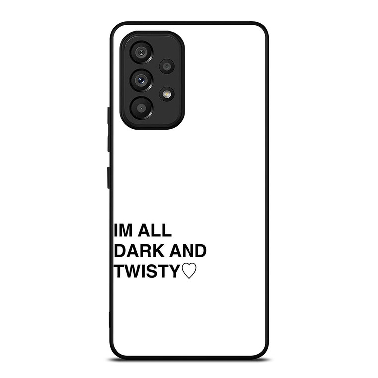 IM ALL SARK AND TWISTY GREYS ANATOMY Samsung Galaxy A53 Case Cover