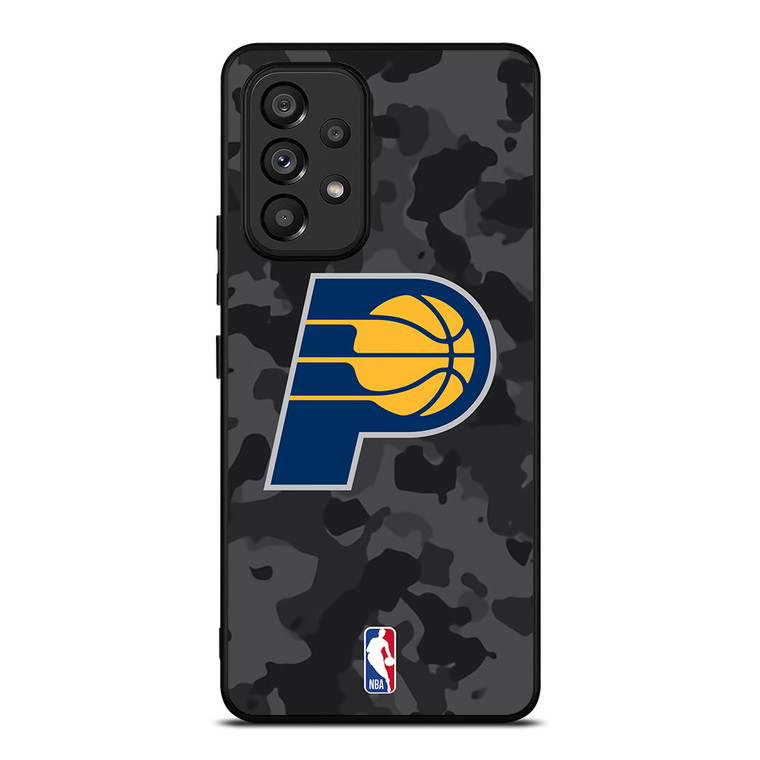 INDIANA PACERS BLACK CAMO Samsung Galaxy A53 Case Cover