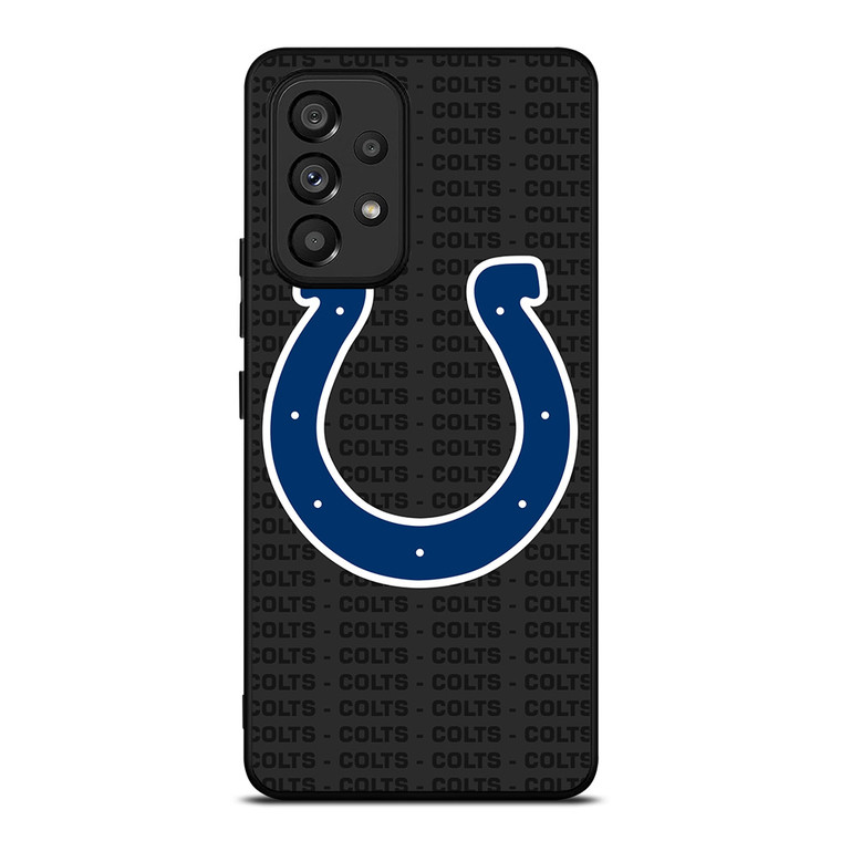 INDIANAPOLIS COLTS FOOTBALL TEXT Samsung Galaxy A53 Case Cover