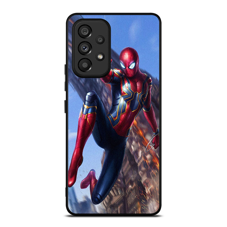 IRON SPIDER SUPERHERO Samsung Galaxy A53 Case Cover