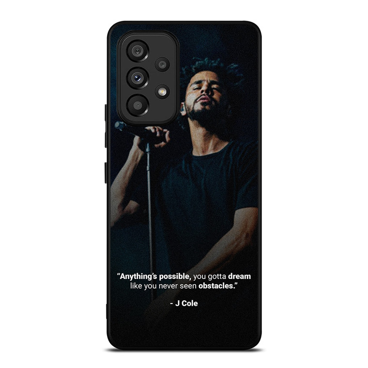 J COLE RAPPER QUOTES Samsung Galaxy A53 Case Cover