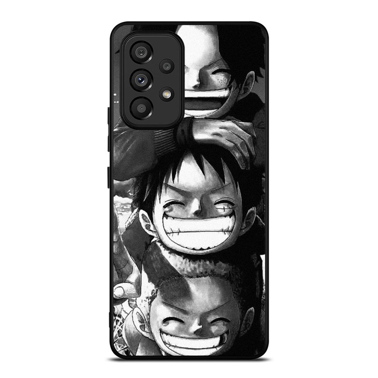 KID LUFFY ACE SABO Samsung Galaxy A53 Case Cover