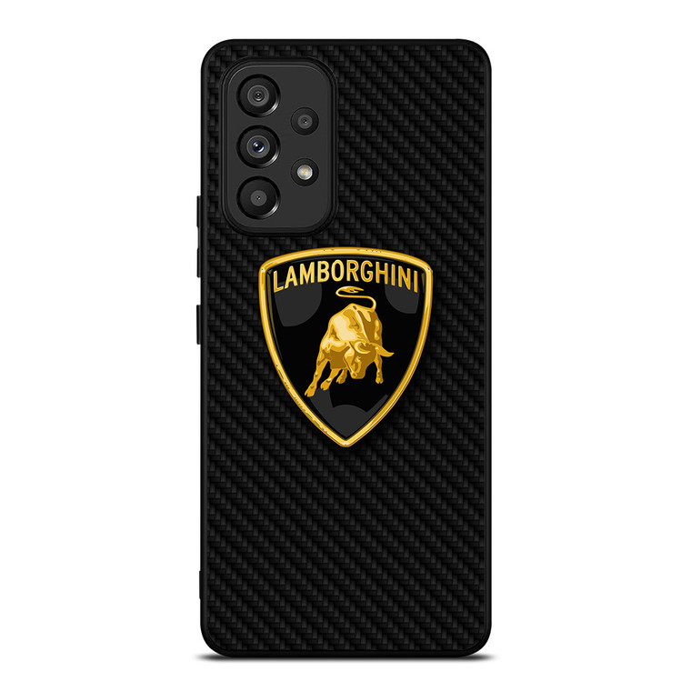 LAMBORGHINI AUTOMOBILI CARBON FIBER Samsung Galaxy A53 Case Cover