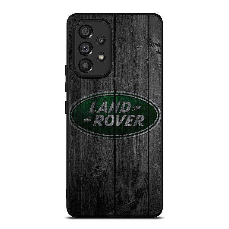 LAND ROVER WOODEN LOGO Samsung Galaxy A53 Case Cover