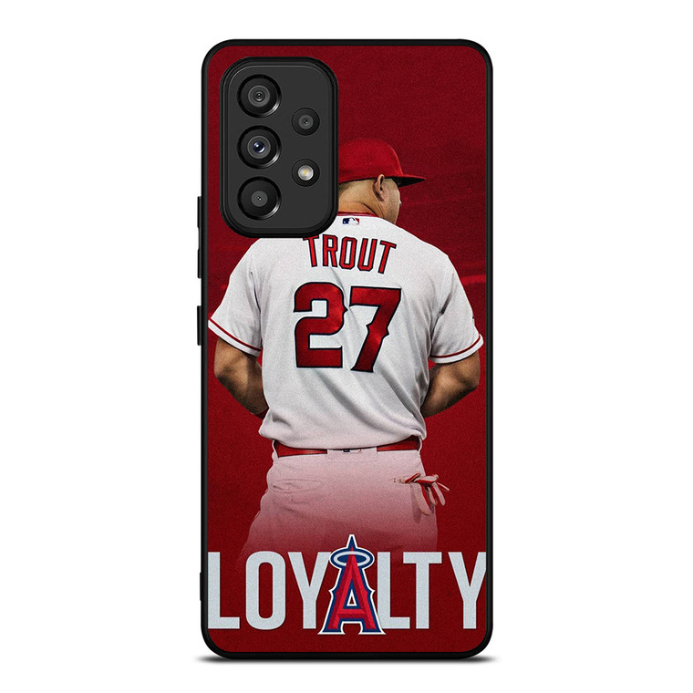 LOS ANGELES ANGELS MIKE TROUT 2 Samsung Galaxy A53 Case Cover