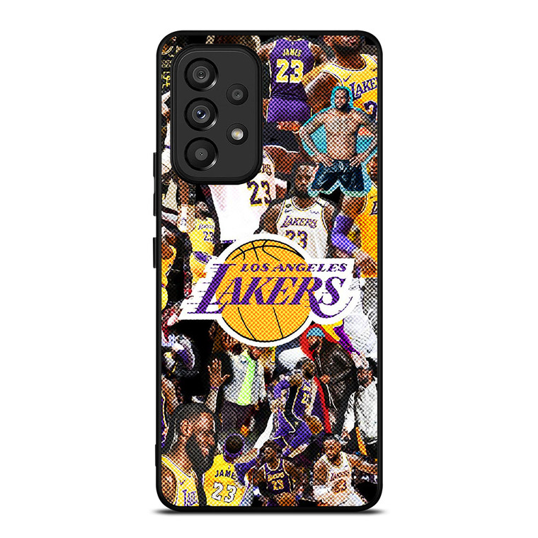 LOS ANGELES LAKERS LEBRON JAMES NBA BASKETBALL Samsung Galaxy A53 Case Cover
