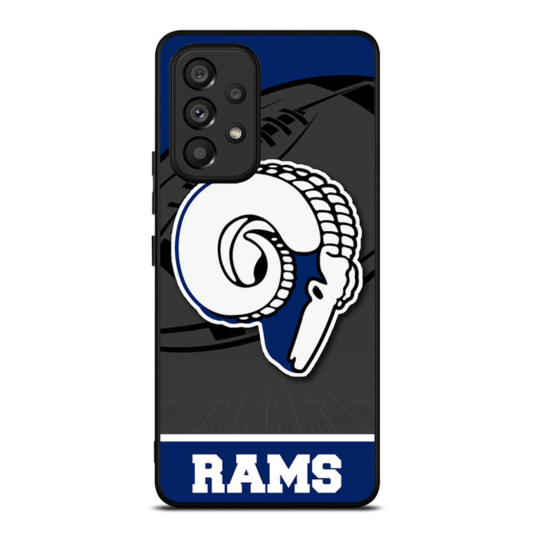 LOS ANGELES RAMS NFL TEAM Samsung Galaxy A53 Case Cover