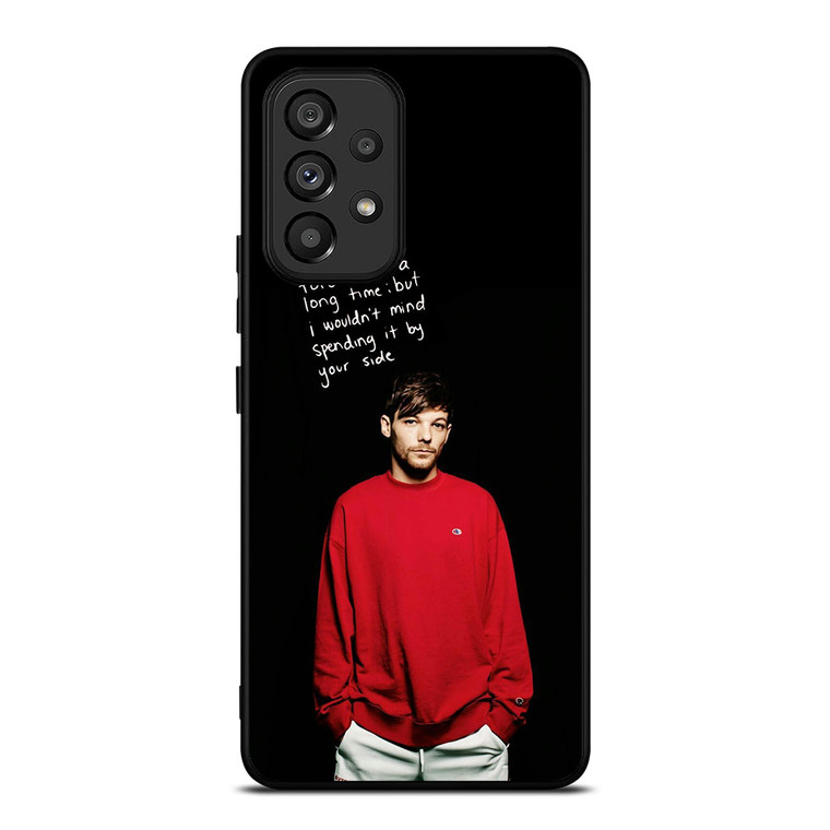 LOUIS TOMLINSON QUOTES Samsung Galaxy A53 Case Cover