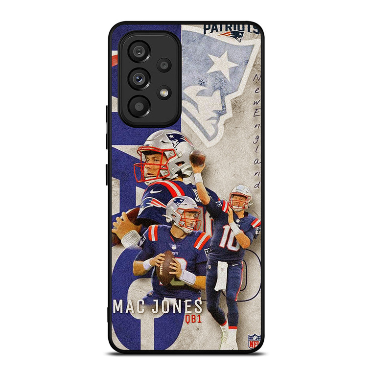 MAC JONES NEW ENGLAND PATRIOT NFL Samsung Galaxy A53 Case Cover