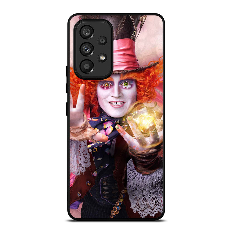 MAD HATTER ALICE IN WONDERLAND MOVIES 2 Samsung Galaxy A53 Case Cover