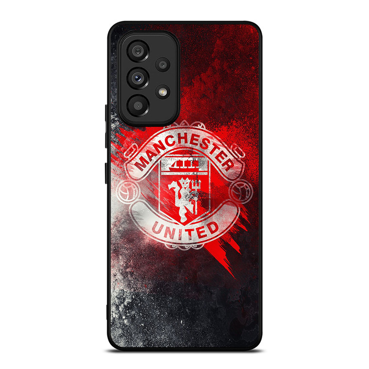 MANCHESTER UNITED FOOTBALL CLUB LOGO Samsung Galaxy A53 Case Cover
