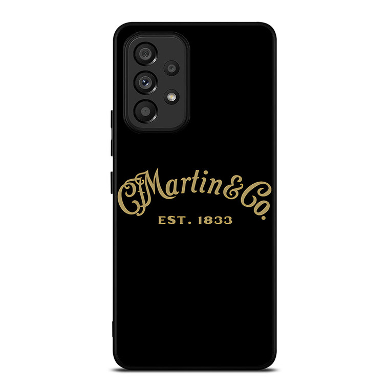 MARTIN AND CO GUITAR LOGO Samsung Galaxy A53 Case Cover