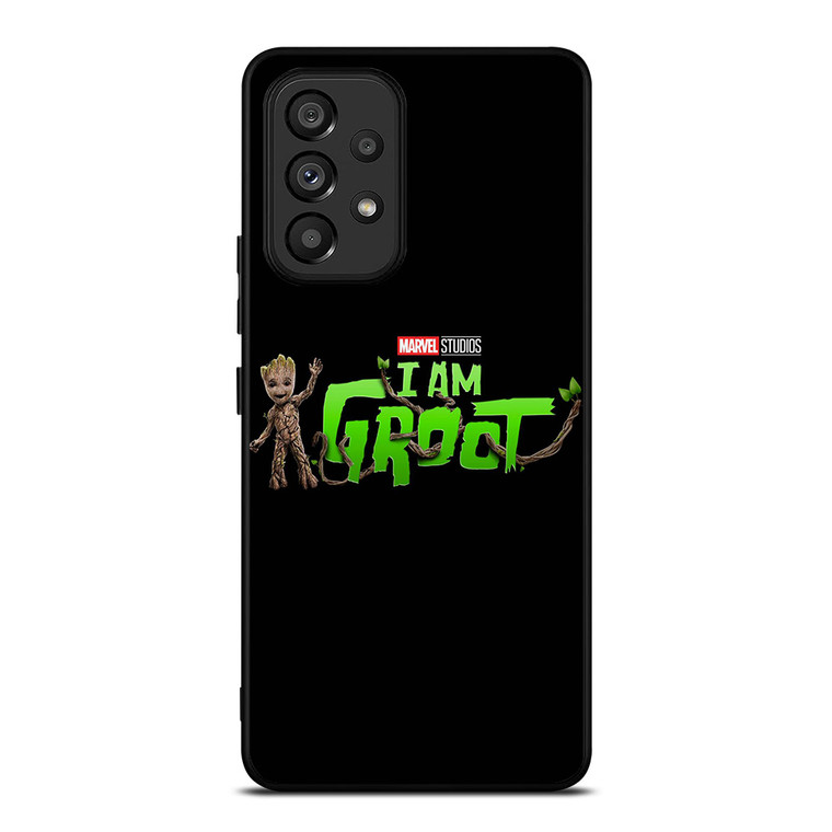 MARVEL I AM GROOT LOGO Samsung Galaxy A53 Case Cover