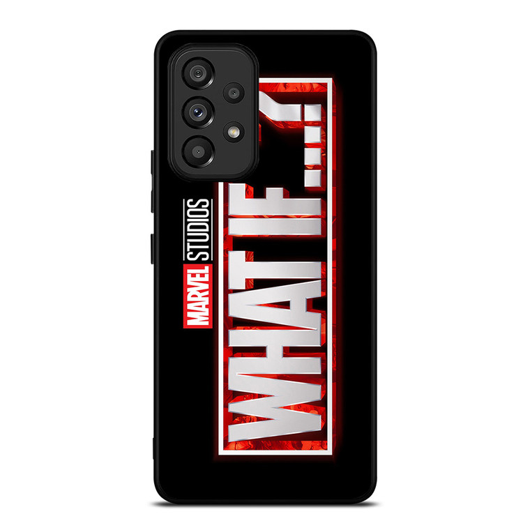 MARVEL WHAT IF MOVIES LOGO Samsung Galaxy A53 Case Cover