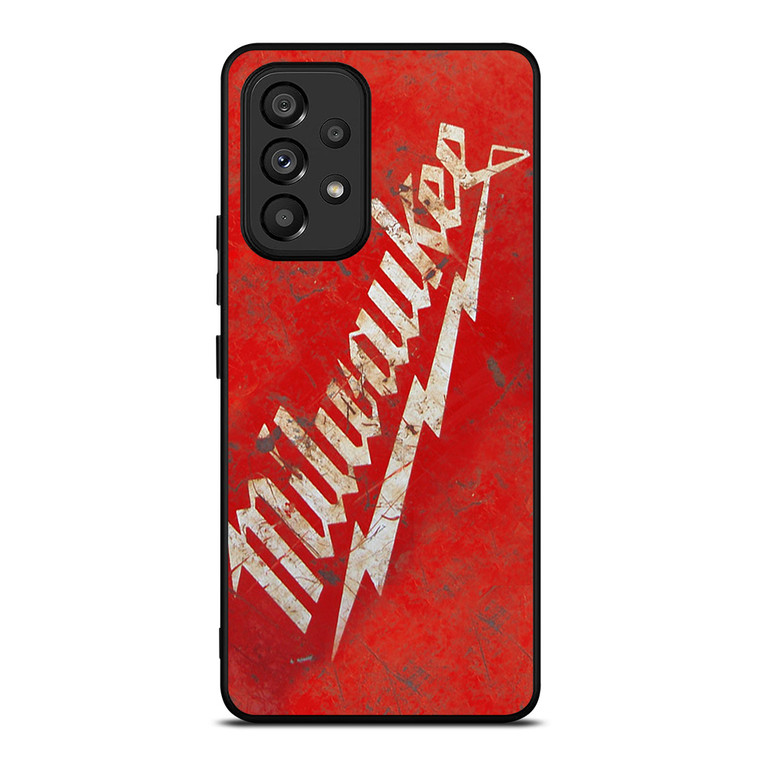 MILWAUKEE RUSTY LOGO Samsung Galaxy A53 Case Cover