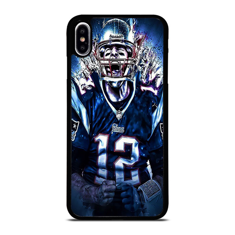 TOM BRADY NEW ENGLAND PATRIOTS NFL iPhone XS Max Case Cover