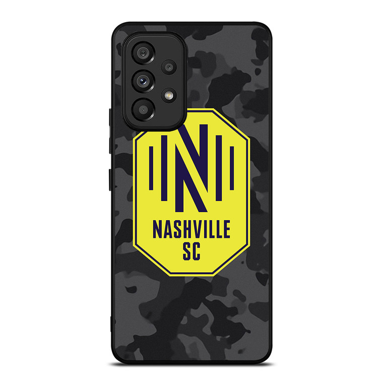 NASHVILLE SC MLS BLACK CAMO Samsung Galaxy A53 Case Cover