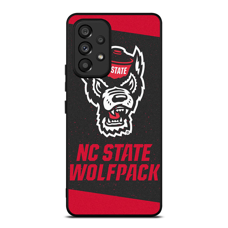 NC NORTH CAROLINA WOLFPACK FOOTBALL ICON Samsung Galaxy A53 Case Cover