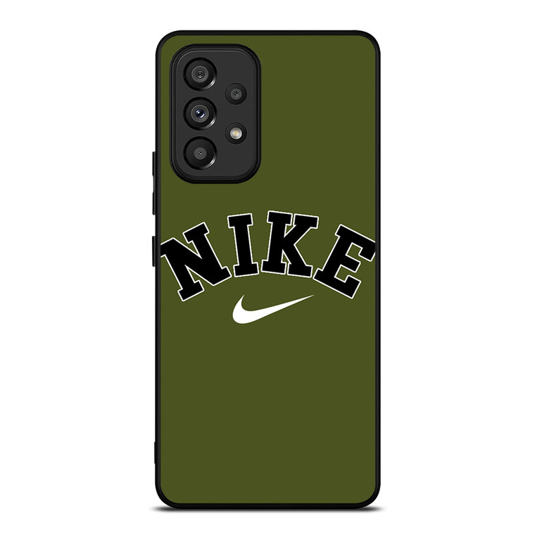 NIKE SWOOSH VINTAGE ARMY Samsung Galaxy A53 Case Cover