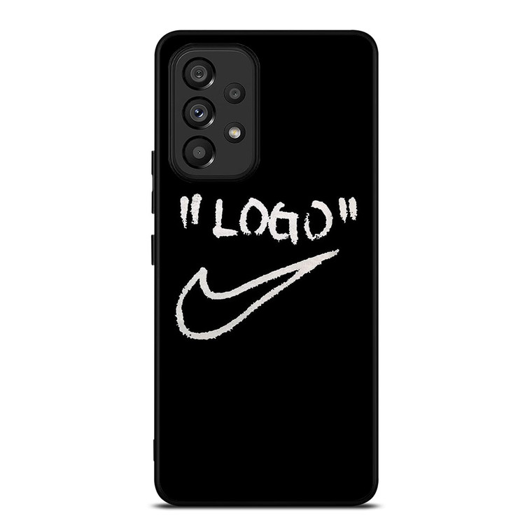 NIKE X OFF WHITE STROKE Samsung Galaxy A53 Case Cover
