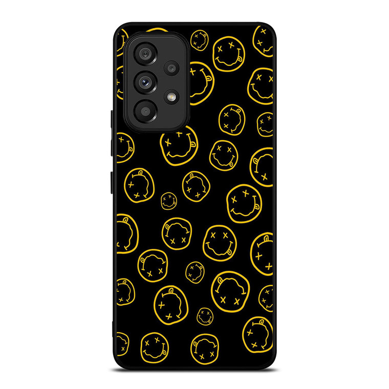 NIRVANA ROCK ICON PATTERN Samsung Galaxy A53 Case Cover