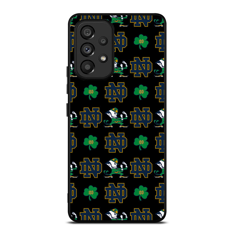 NOTRE DAME FIGNTING IRISH PATTERN Samsung Galaxy A53 Case Cover