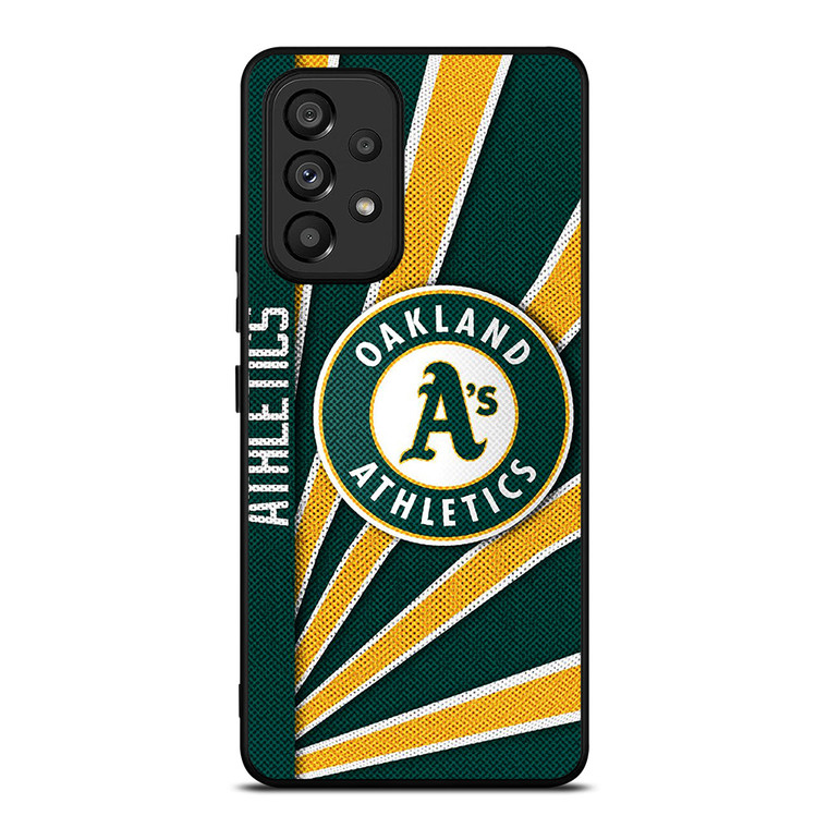 OAKLAND ATHLETICS MLB BASEBALL LOGO 3 Samsung Galaxy A53 Case Cover