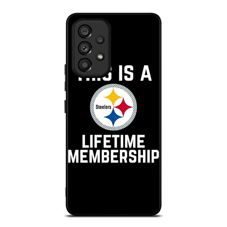 PITTSBURGH STEELERS NFL FOOTBALL FANS 2 Samsung Galaxy A53 Case Cover