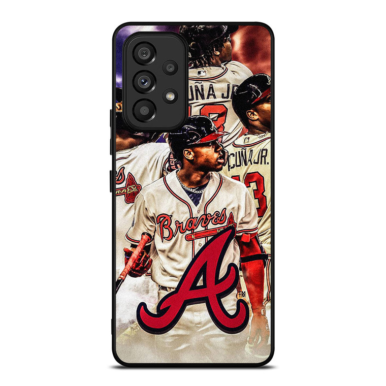 RONALD ACUNA JR ATLANTA BRAVES BASEBALL Samsung Galaxy A53 Case Cover