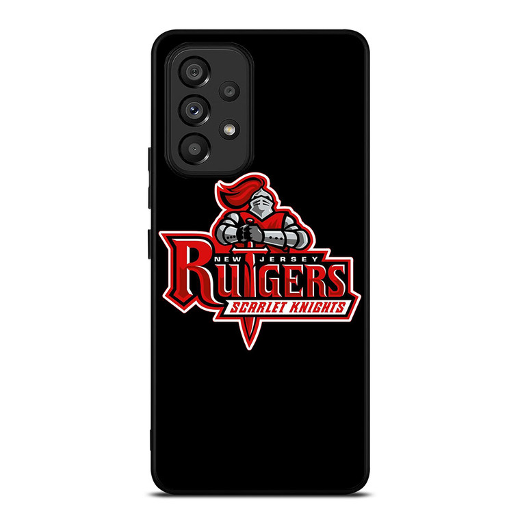 RUTGERS SCARLET KNIGHTS FOOTBALL LOGO Samsung Galaxy A53 Case Cover