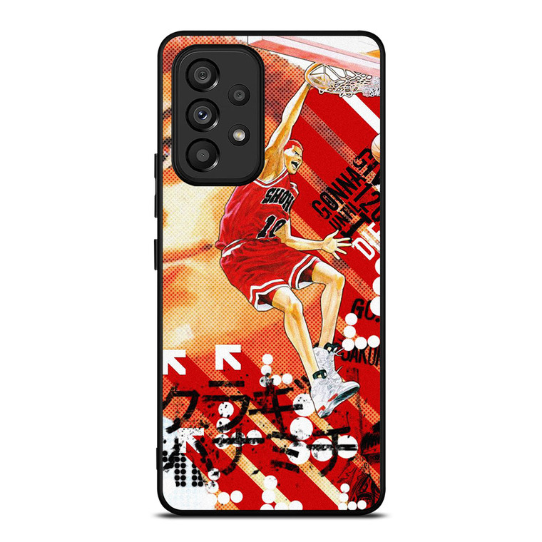 SAKURAGI HANAMICHI SLAM DUNK ANIME 2 Samsung Galaxy A53 Case Cover