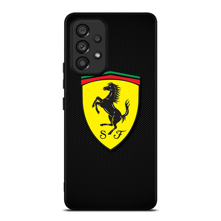 SCUDERIA FERRARI CARBON FIBER Samsung Galaxy A53 Case Cover