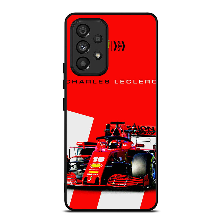 SCUDERIA FERRARI CHARLES LECLERC F1 Samsung Galaxy A53 Case Cover