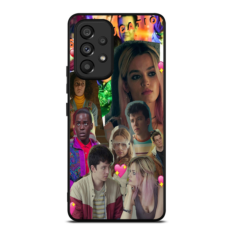 SEX EDUCATION MOVIES COLLAGE Samsung Galaxy A53 Case Cover