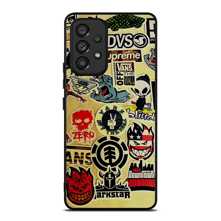 SKATEBOARDS BRAND BOMB Samsung Galaxy A53 Case Cover