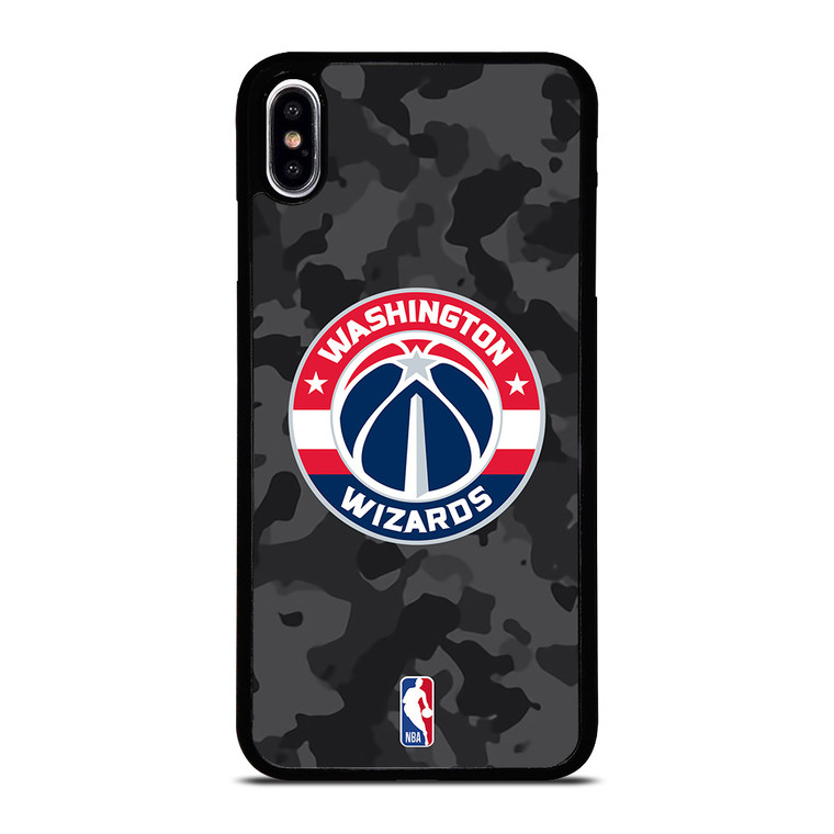 WASHINGTON WIZARDS BLACK CAMO iPhone XS Max Case Cover
