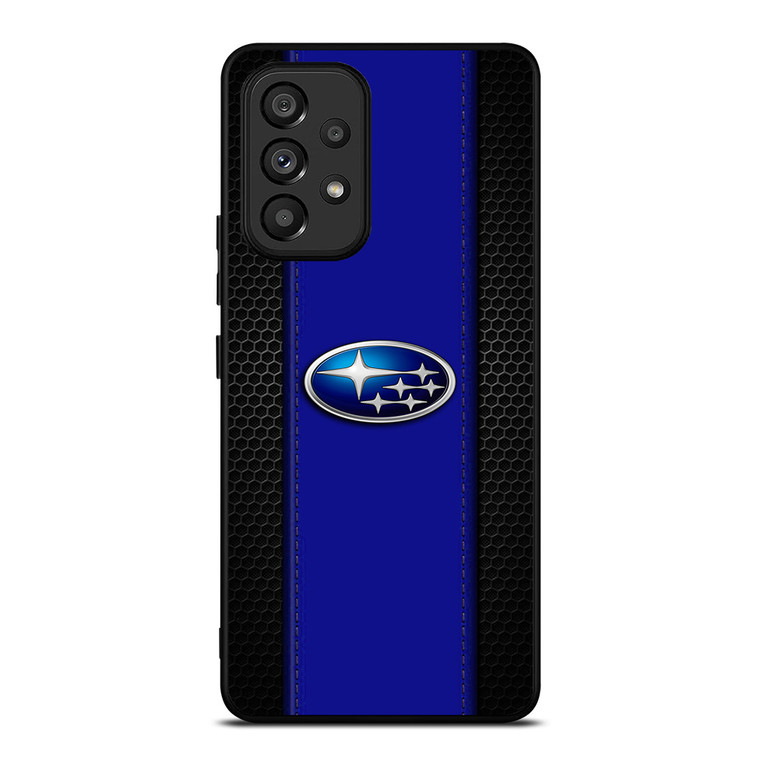 SUBARU CAR METAL CARBON Samsung Galaxy A53 Case Cover