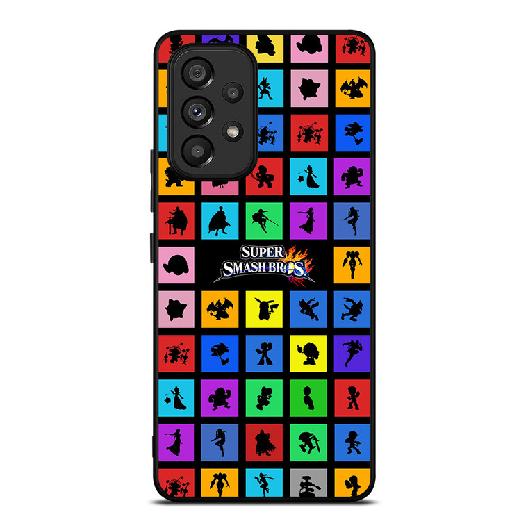 SUPER SMASH BROS COLLAGE Samsung Galaxy A53 Case Cover