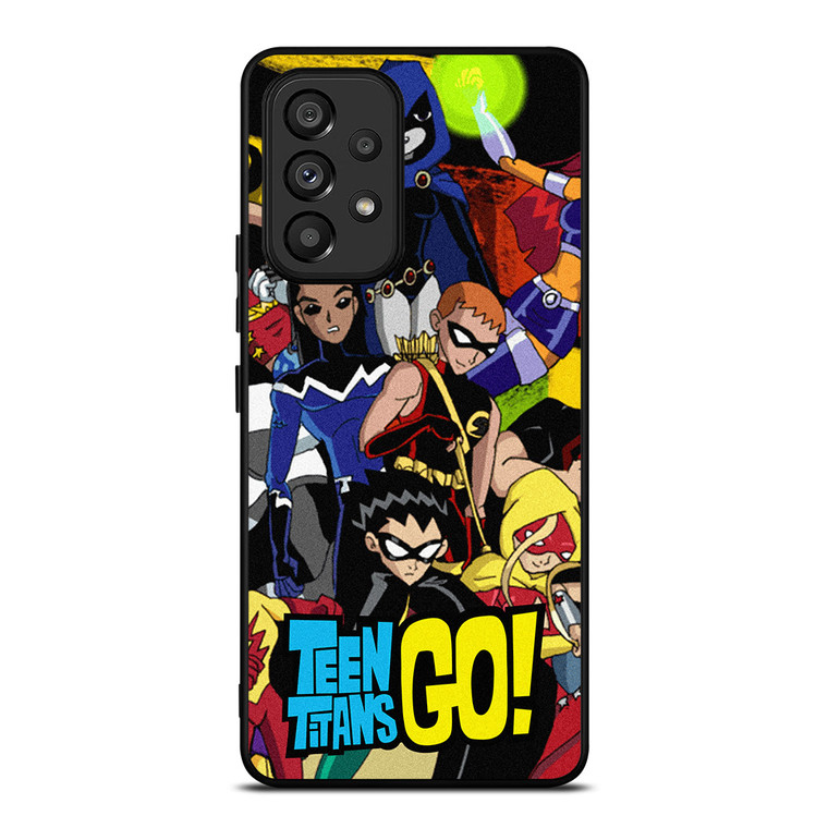 TEEN TITANS GO A CHARACTERS Samsung Galaxy A53 Case Cover