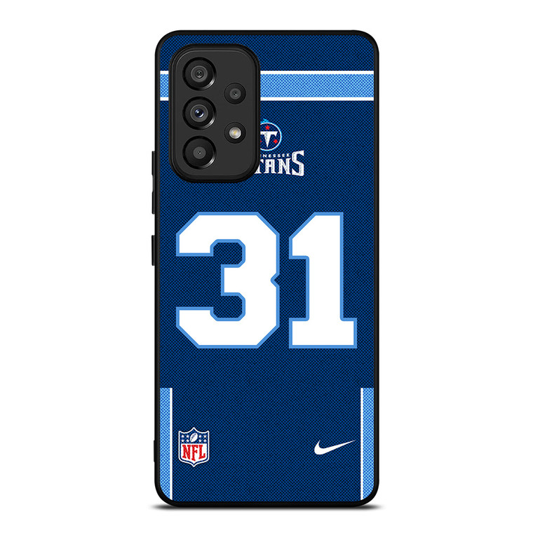 TENNESSEE TITANS KEVIN BYARD 31 NFL NIKE Samsung Galaxy A53 Case Cover TENNESSEE TITANS KEVIN BYARD 31 NFL NIKE Samsung Galaxy A53 Case Cover