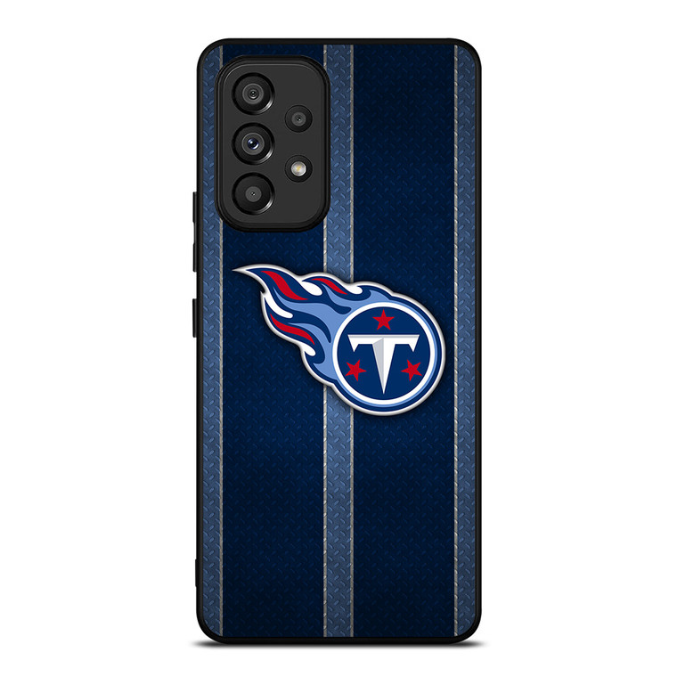 TENNESSEE TITANS NFL METAL STRIPE Samsung Galaxy A53 Case Cover