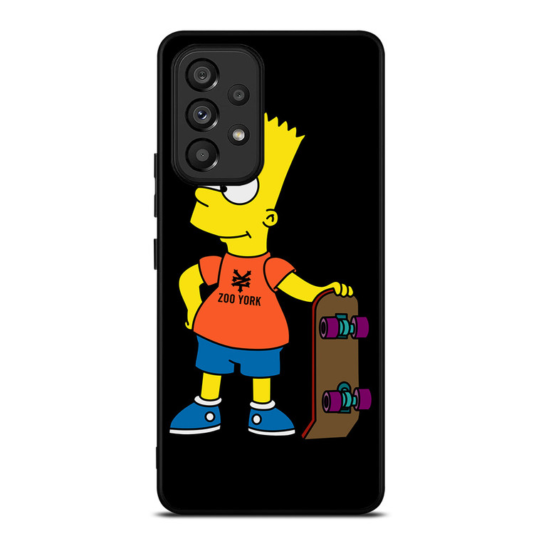 THE SIMPSONS ZOO YORK SKATEBOARD 2 Samsung Galaxy A53 Case Cover